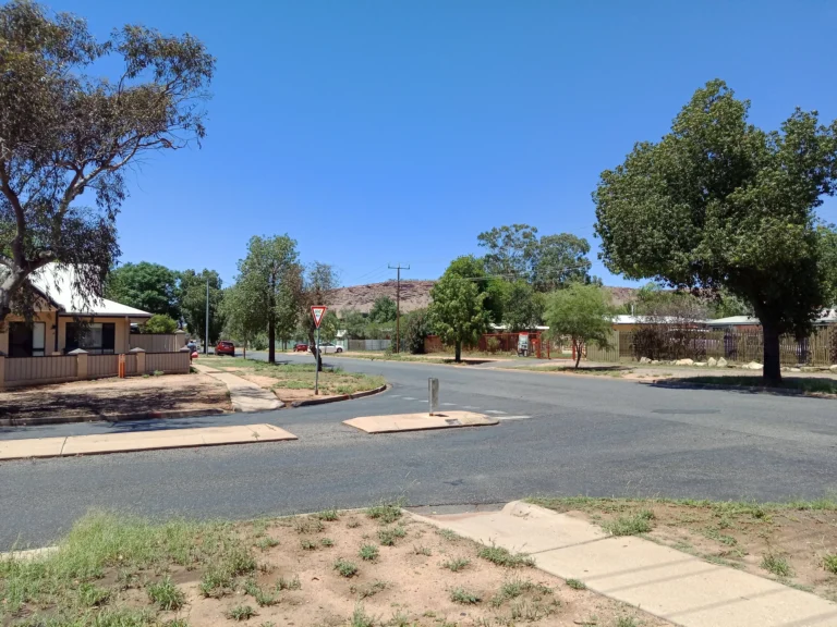 A street in Alice Springs